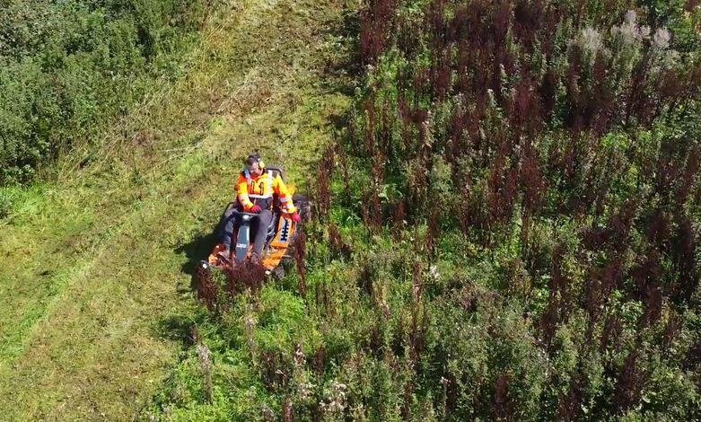 Waikato hill country cleared with the 4x4 flail mower