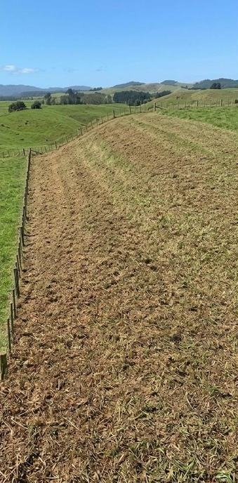 Waikato rural block after clearing